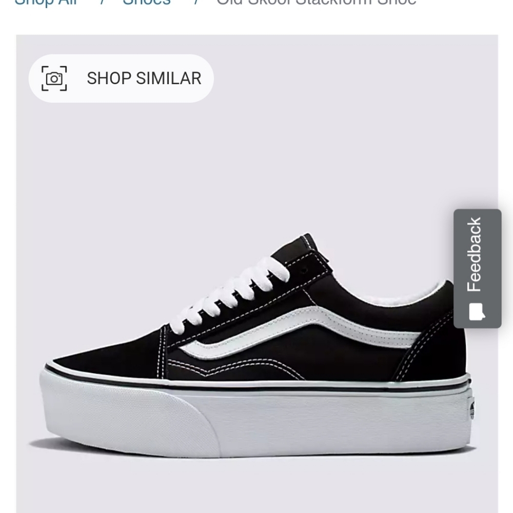 Vans Old School Stackform Platform